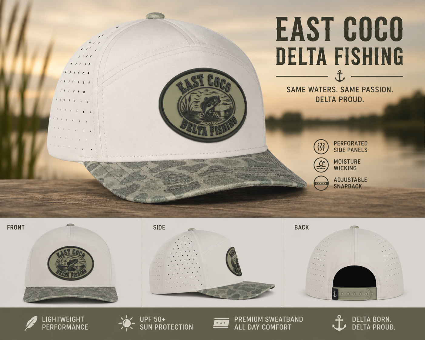 Camo Delta Marina Hat